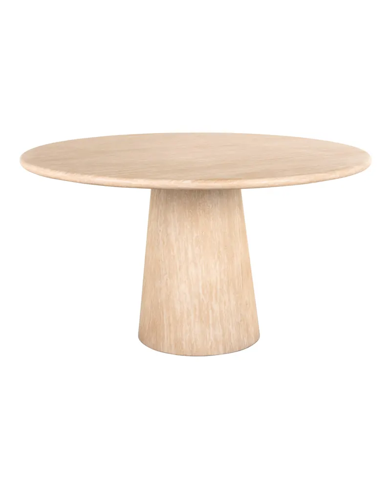 Esstisch Fictus 140 cm Ø, Beige von Richmond Interiors