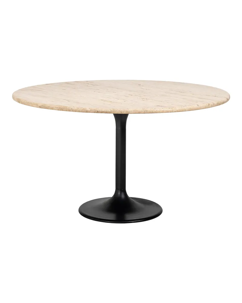 Esstisch Hampton, Schwarz, 140Ø cm von Richmond Interiors