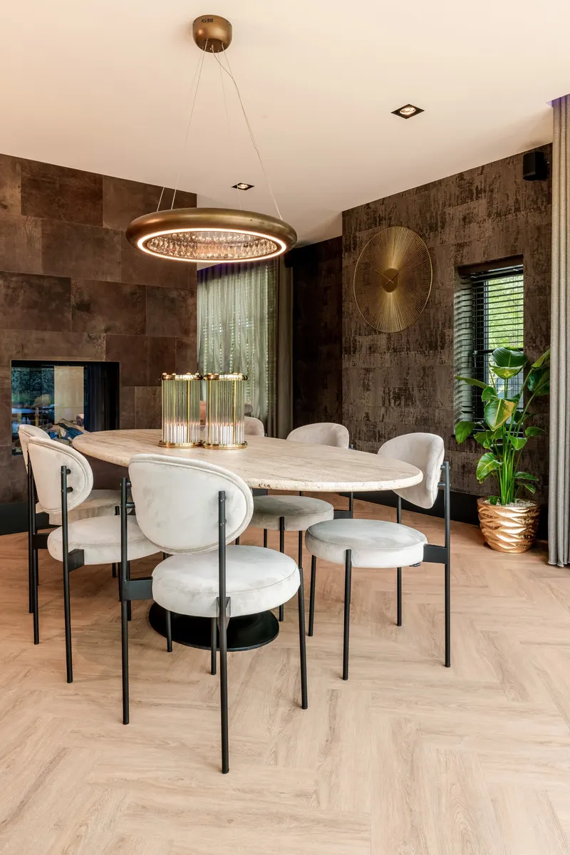 Esstisch Hampton, Schwarz von Richmond Interiors, Wohnbeispiel 6, im Wohnraum