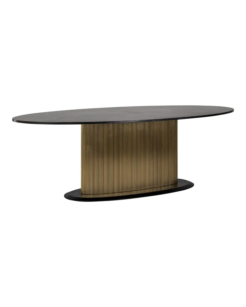 Esstisch Ironville, Goldfarben von Richmond Interiors, Produktansicht 2