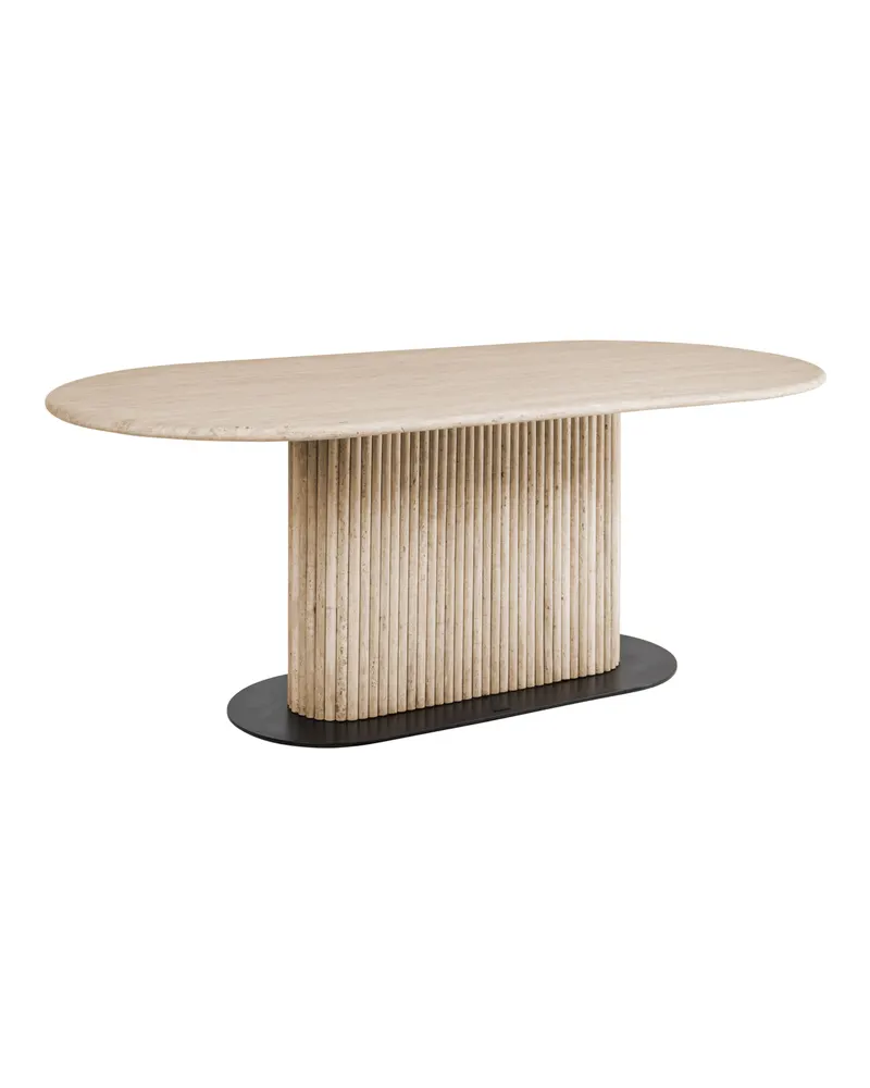 Esstisch La, Beige, 200 cm von Richmond Interiors, Produktansicht 2
