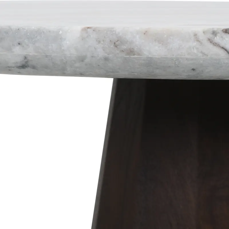 Esstisch Oberoy, Blush beige, 130Ø cm von Richmond Interiors, Produktansicht 4