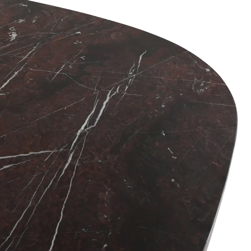 Esstisch Orchid, Burgunderrot von Richmond Interiors, Produktansicht 4