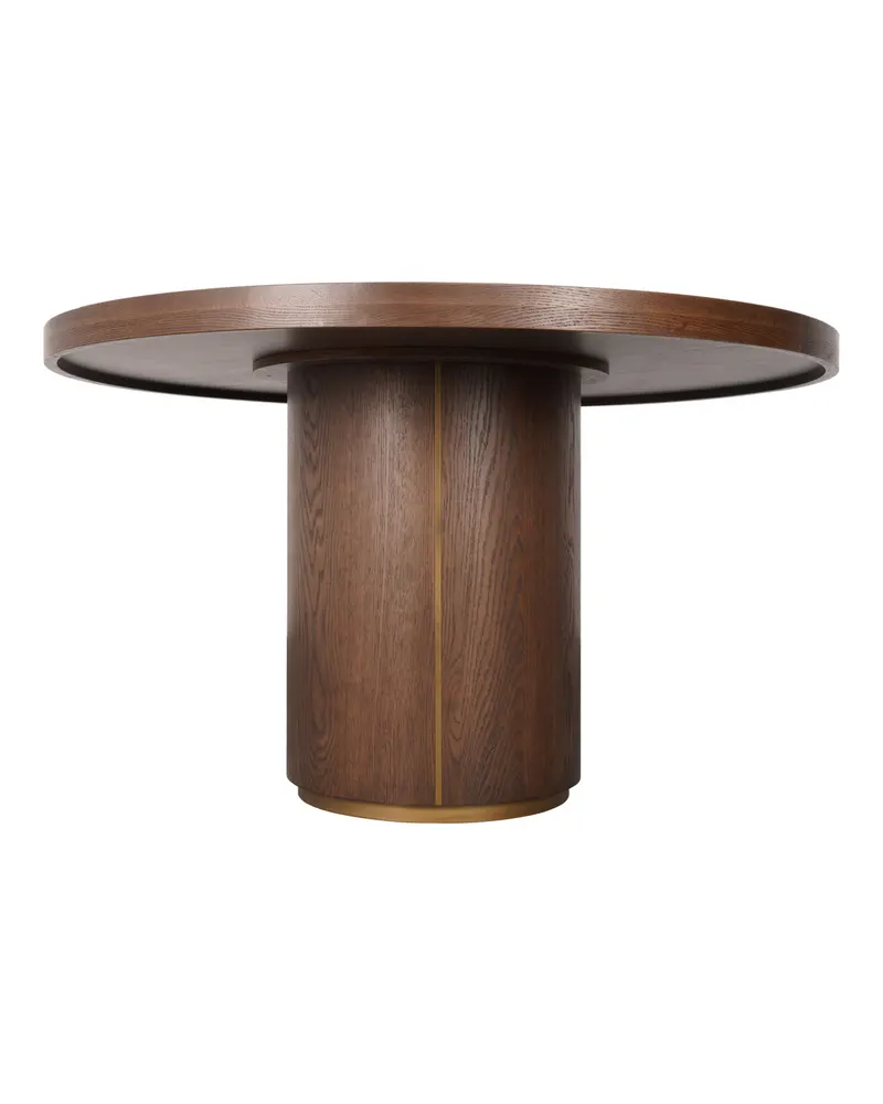 Esstisch Willox rund 130Ø cm, Beige von Richmond Interiors, Produktansicht 2