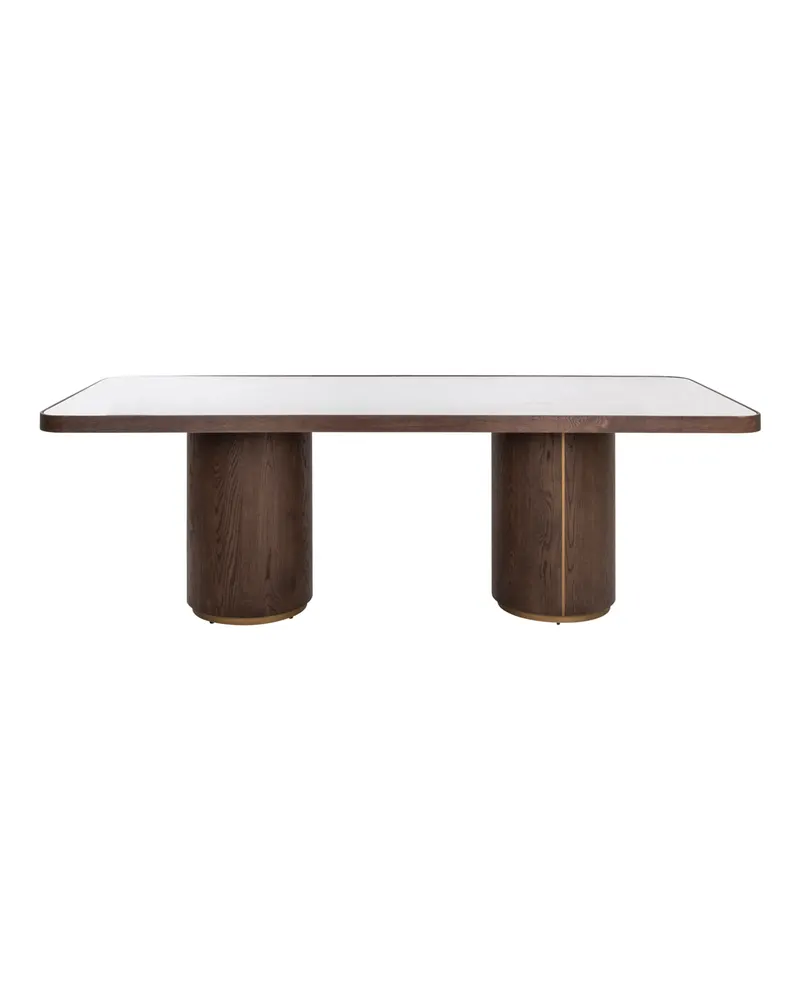 Esstisch Willox länglich 235 x 100 cm, Braun von Richmond Interiors