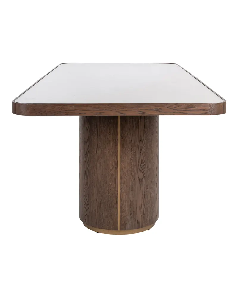 Esstisch Willox länglich 235 x 100 cm, Braun von Richmond Interiors, Produktansicht 3