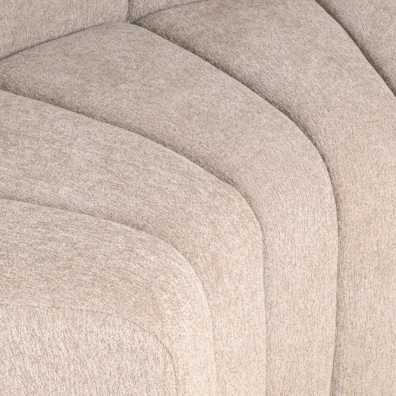 Landmark Esszimmerbank, Ecke rund, Be Easy Sand von Richmond Interiors, Produktansicht 4