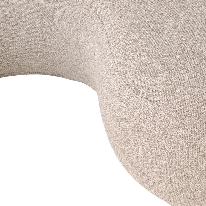 Esszimmerbank Sorrobon, Cayenne brown, rund von Richmond Interiors, Produktansicht 7