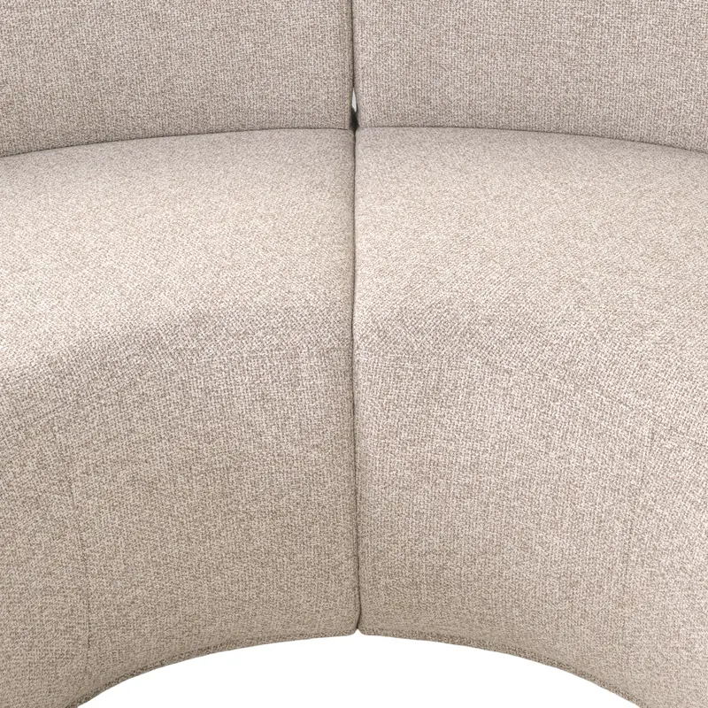 Esszimmerbank Sorrobon, Cayenne brown, rund von Richmond Interiors, Produktansicht 8