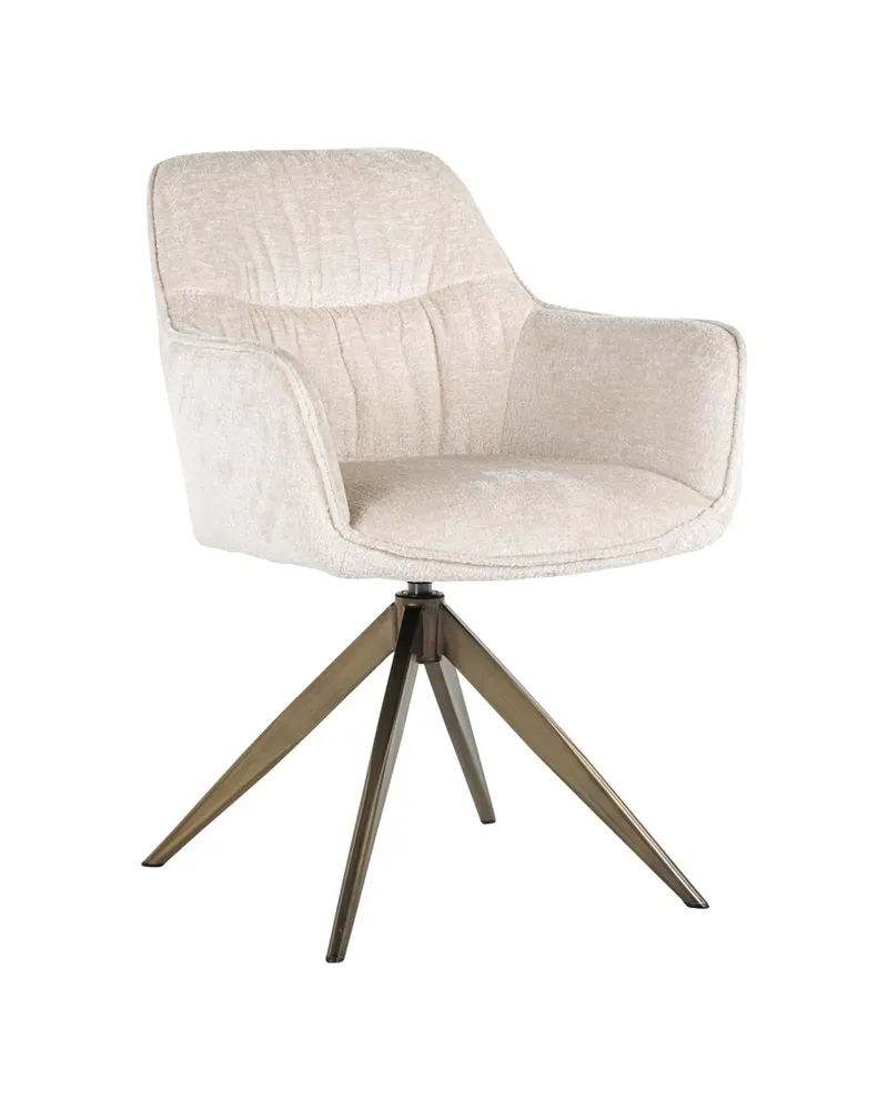 Esszimmerstuhl Aline, White chenille von Richmond Interiors, Produktansicht 3