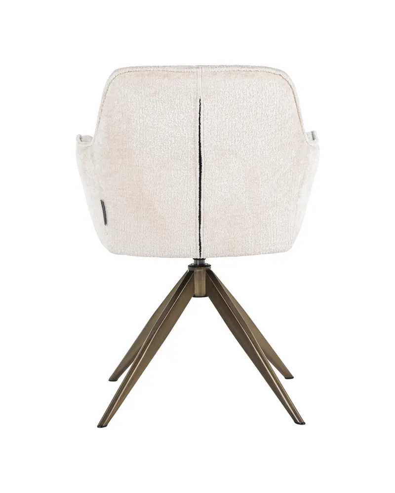 Esszimmerstuhl Aline, White chenille von Richmond Interiors, Produktansicht 5