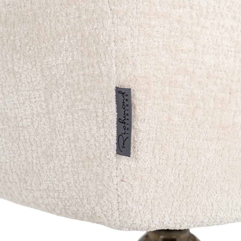 Esszimmerstuhl Aline, White chenille von Richmond Interiors, Produktansicht 6