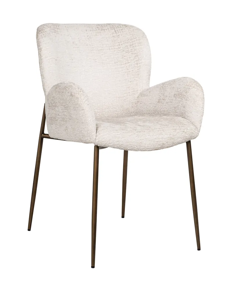 Esszimmerstuhl Amber, Cream fusion, feuerhemmend von Richmond Interiors, Produktansicht 3