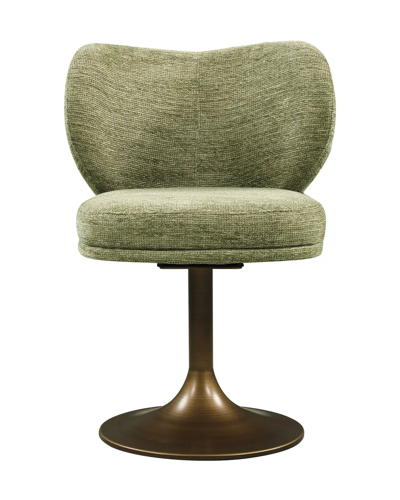 Esszimmerstuhl Amely, Pistache softweave, drehbar von Richmond Interiors