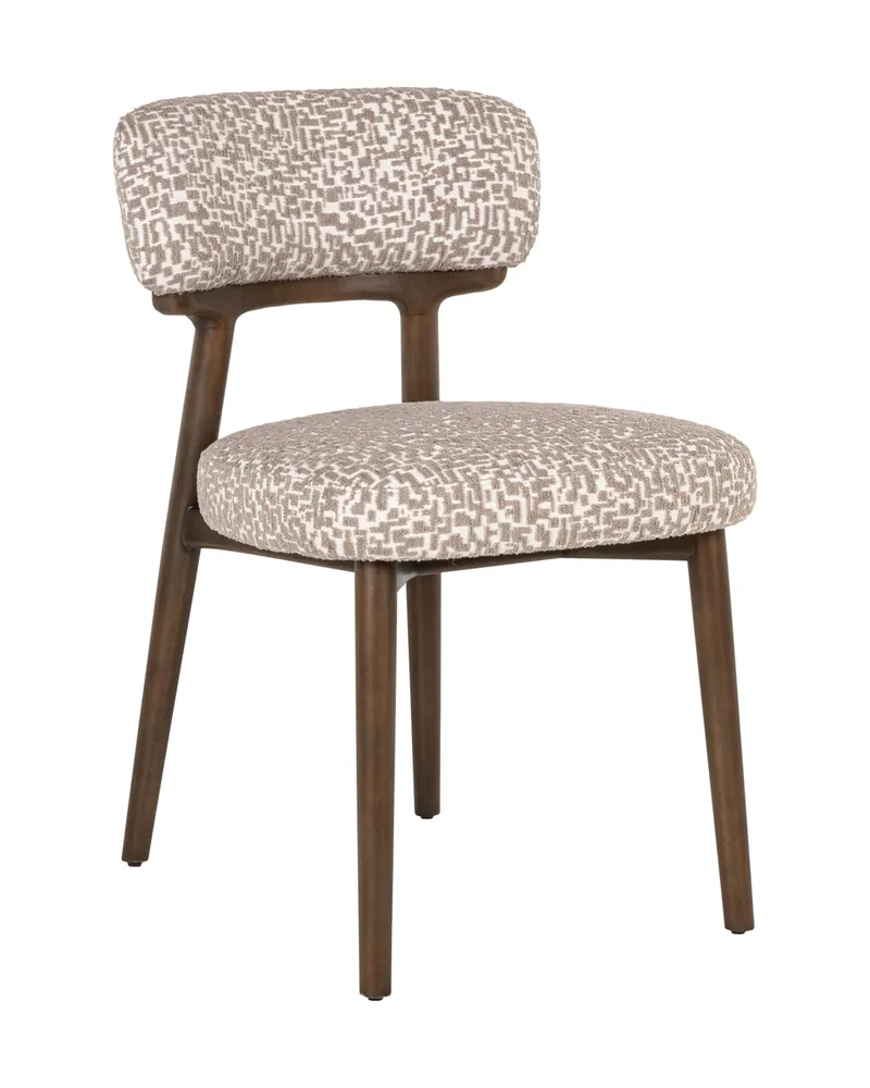 Esszimmerstuhl Basker, Natural geo, 2er-Set von Richmond Interiors, Produktansicht 3