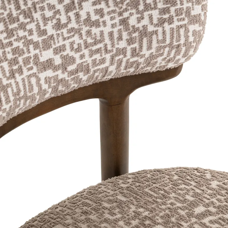 Esszimmerstuhl Basker, Natural geo, 2er-Set von Richmond Interiors, Produktansicht 7