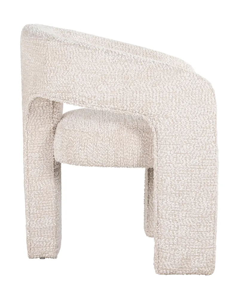 Esszimmerstuhl Belle, Lovely cream, feuerhemmend von Richmond Interiors, Produktansicht 4