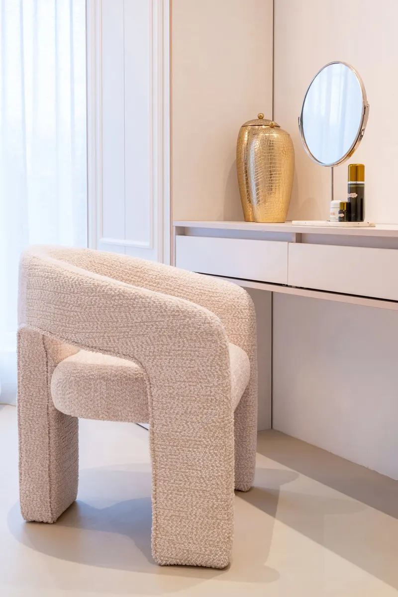 Esszimmerstuhl Belle, Lovely cream, feuerhemmend von Richmond Interiors, Wohnbeispiel 9, im Wohnraum