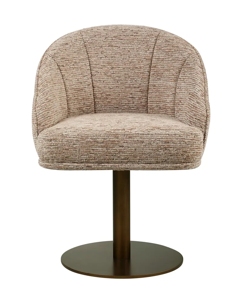 Esszimmerstuhl Beverly, Mocca linear von Richmond Interiors