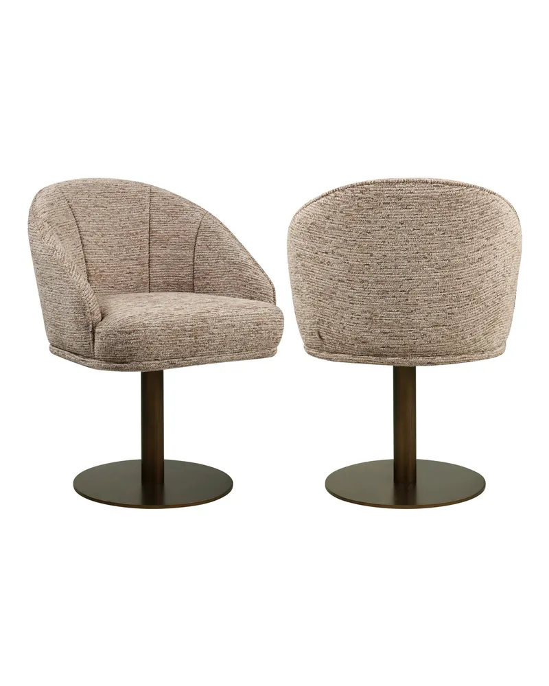 Esszimmerstuhl Beverly, Mocca linear von Richmond Interiors, Produktansicht 2