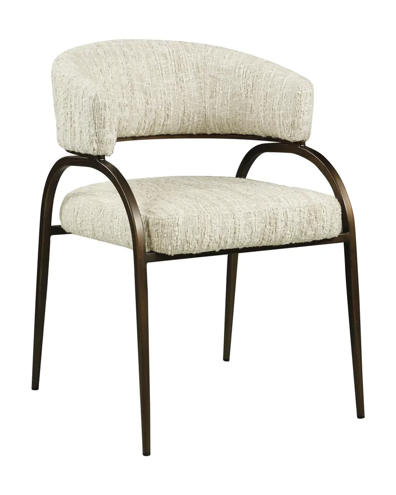 Esszimmerstuhl Charda, Beige angora von Richmond Interiors, Produktansicht 3
