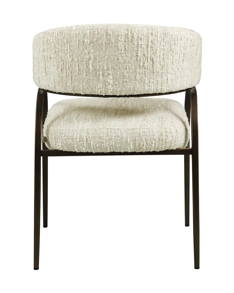 Esszimmerstuhl Charda, Beige angora von Richmond Interiors, Produktansicht 5