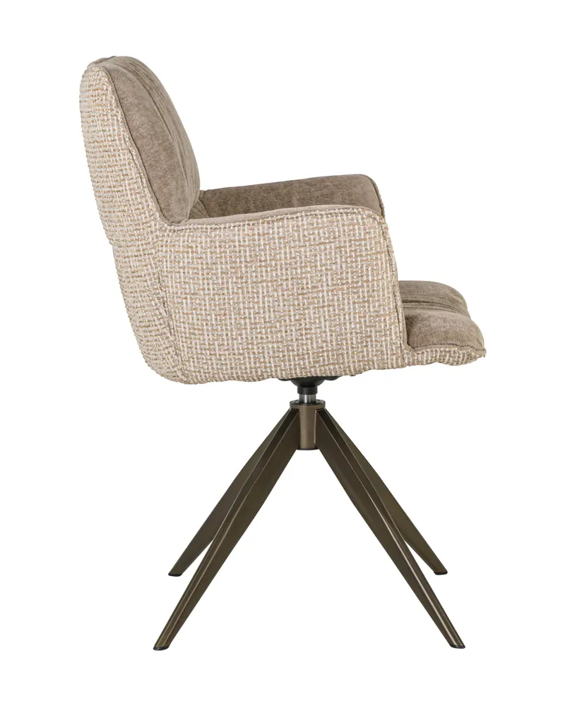 Cream blockweave, drehbar von Richmond Interiors, Produktansicht 4