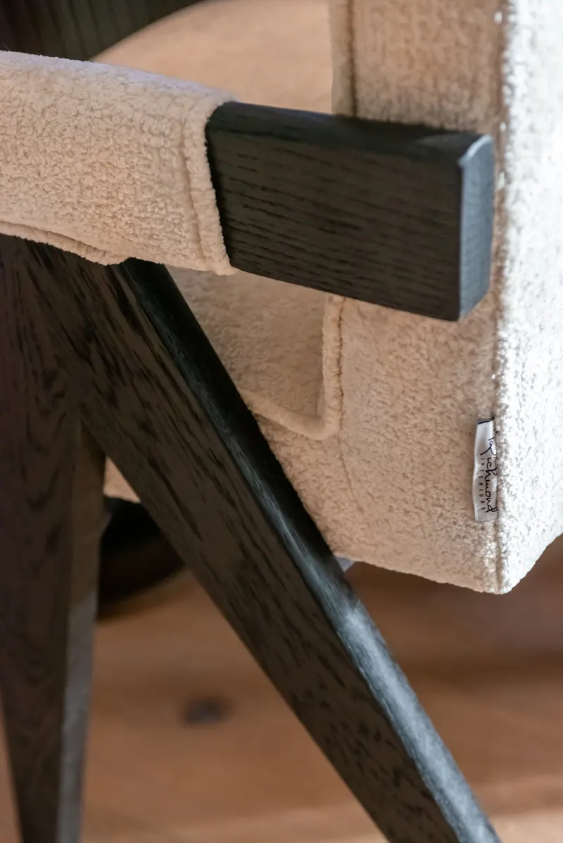 Esszimmerstuhl Cooper, White chenille von Richmond Interiors, Wohnbeispiel 16, im Wohnraum