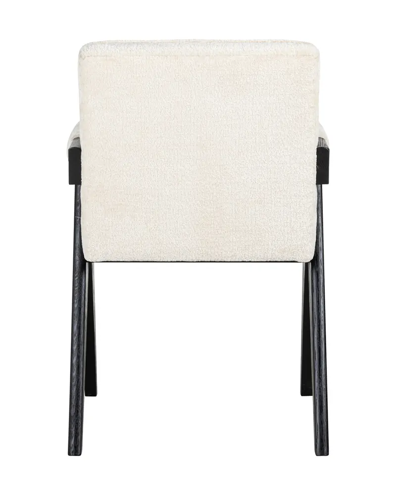 Esszimmerstuhl Cooper, White chenille von Richmond Interiors, Produktansicht 5