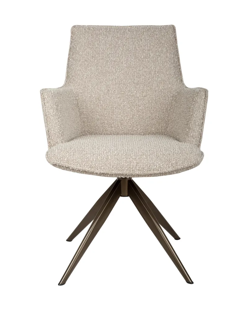 Dakota Esszimmerstuhl, Natural chunky von Richmond Interiors