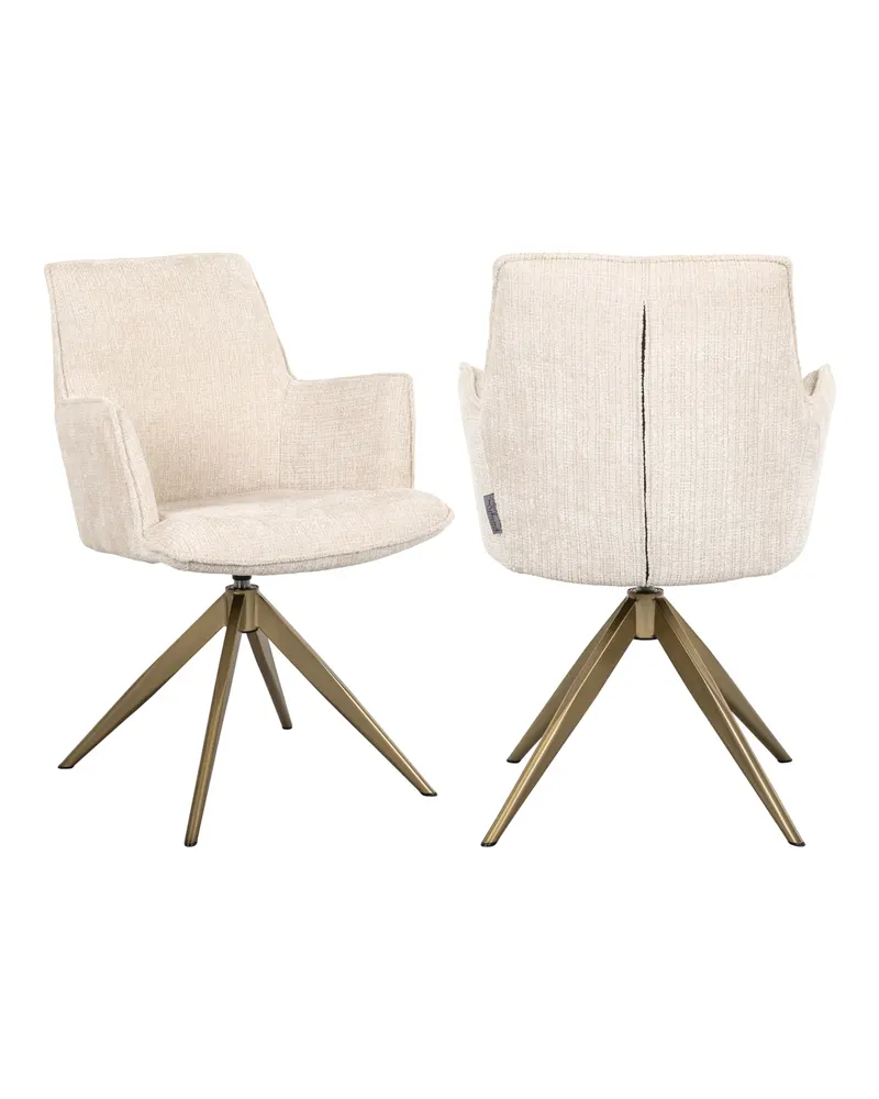 Dakota Esszimmerstuhl, Niagara beige von Richmond Interiors, Produktansicht 2