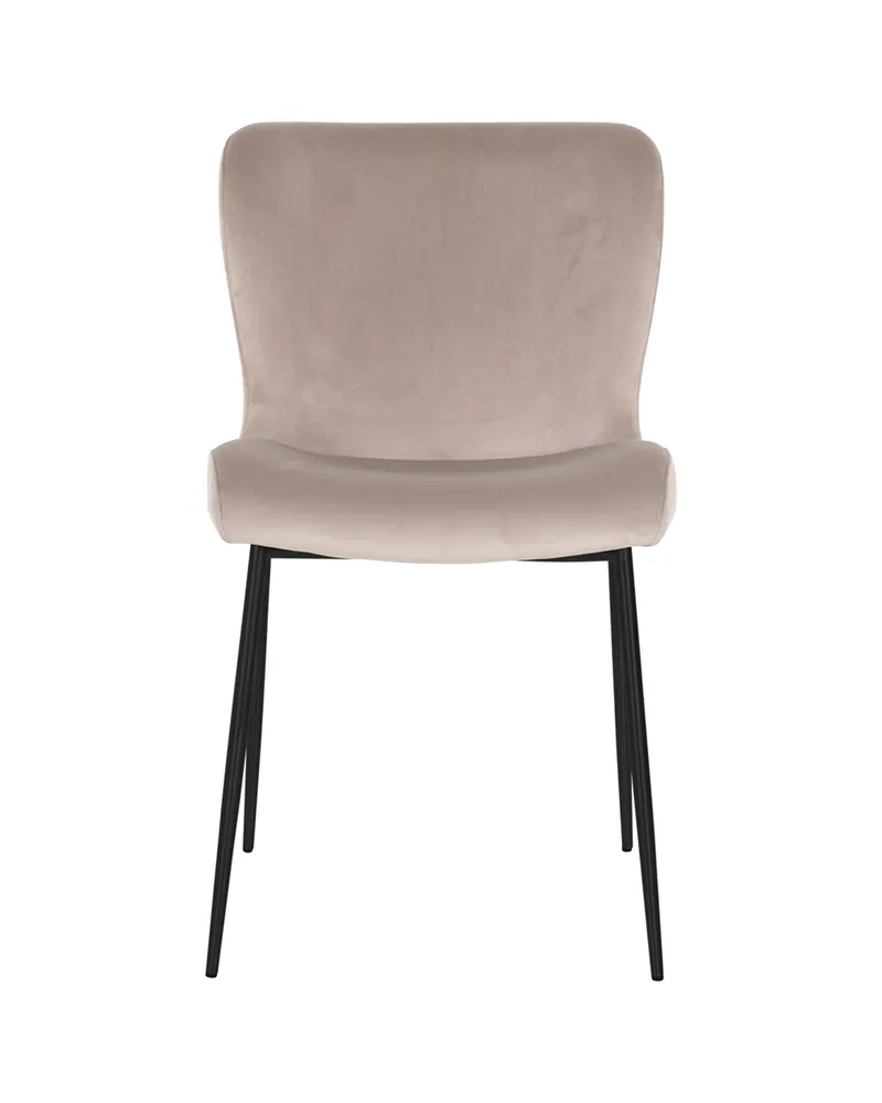 Darby, Khaki velvet, feuerhemmend, 2er-Set von Richmond Interiors