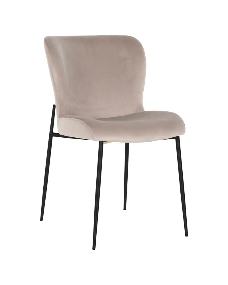 Darby, Khaki velvet, feuerhemmend, 2er-Set von Richmond Interiors, Produktansicht 3
