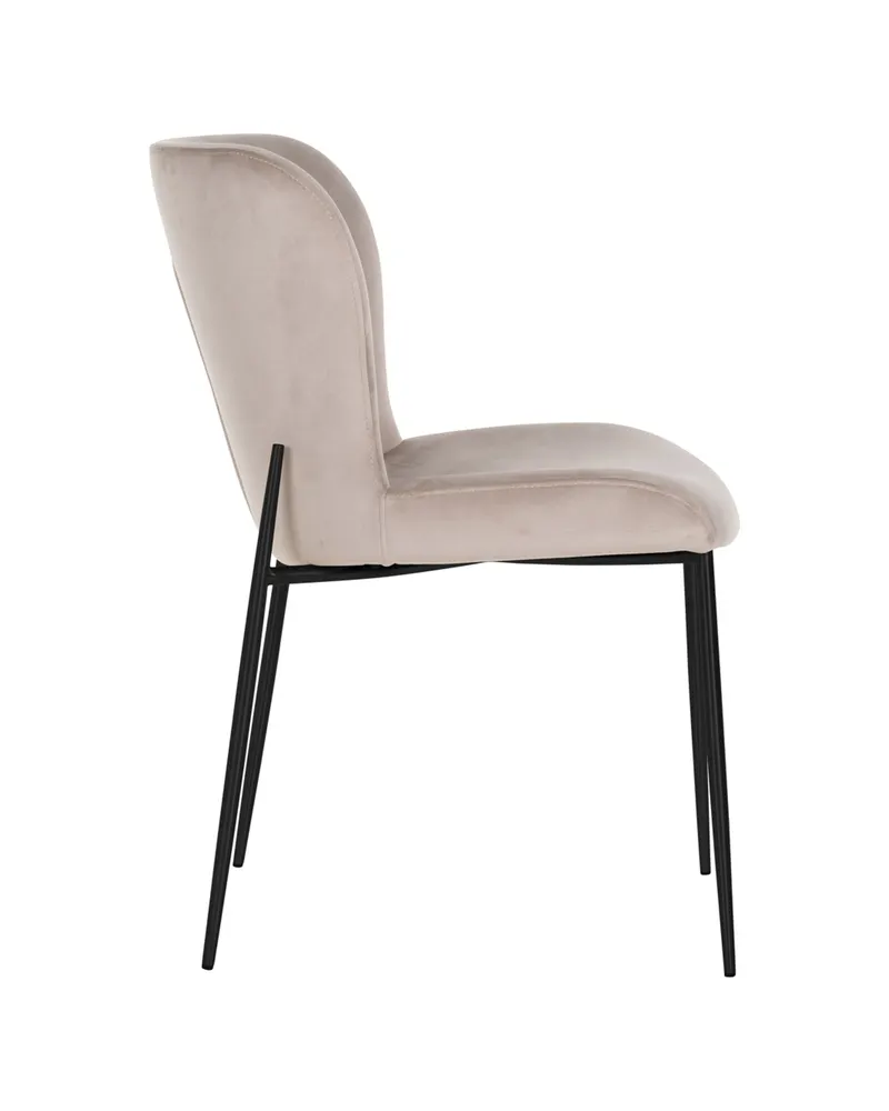 Darby, Khaki velvet, feuerhemmend, 2er-Set von Richmond Interiors, Produktansicht 4