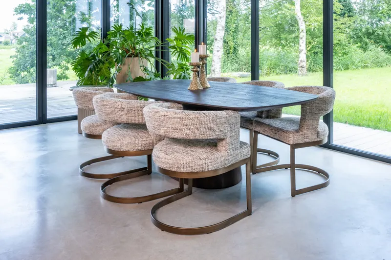 Esszimmerstuhl Ellis, Trendy nature von Richmond Interiors, Wohnbeispiel 11, im Wohnraum