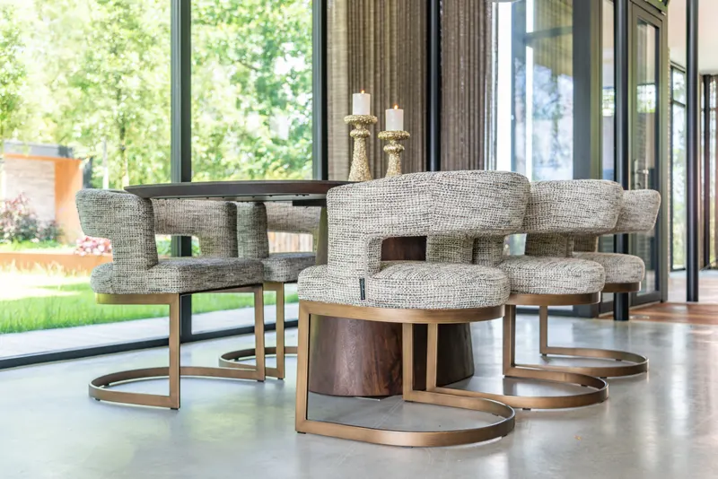 Esszimmerstuhl Ellis, Trendy nature von Richmond Interiors, Wohnbeispiel 8, im Wohnraum