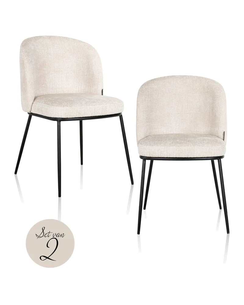 Esszimmerstuhl Elvi, Niagara Beige von Richmond Interiors, Produktansicht 2