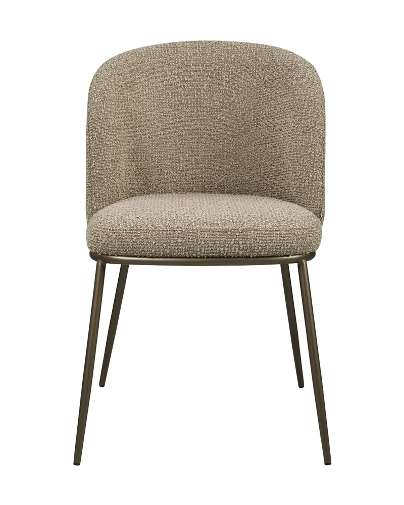 Elvi, Mocca chunky, feuerhemmend, 2er-Set von Richmond Interiors