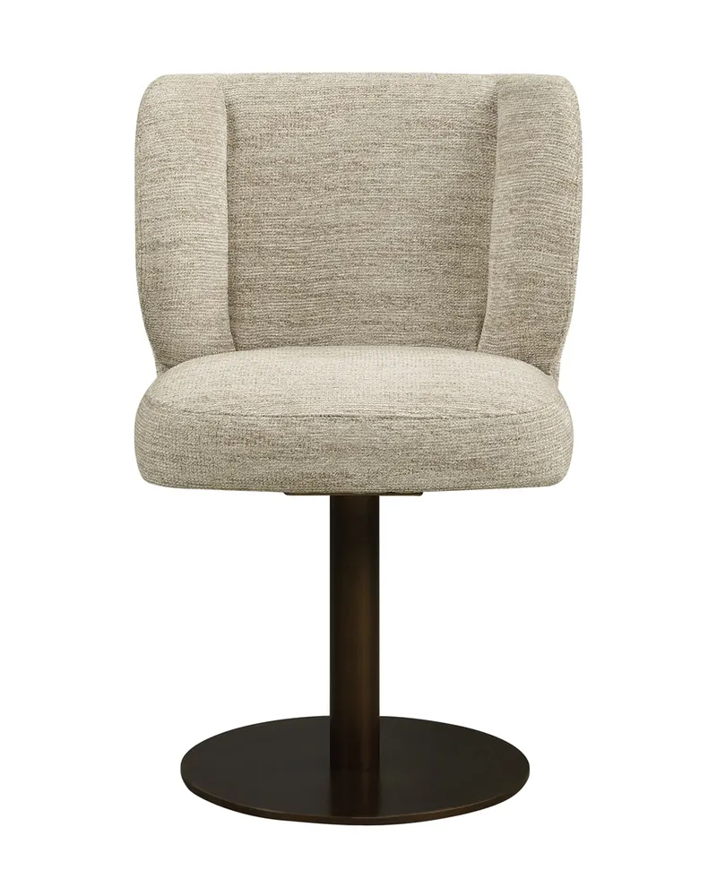 Esszimmerstuhl Fiona, Natural softweave, drehbar von Richmond Interiors