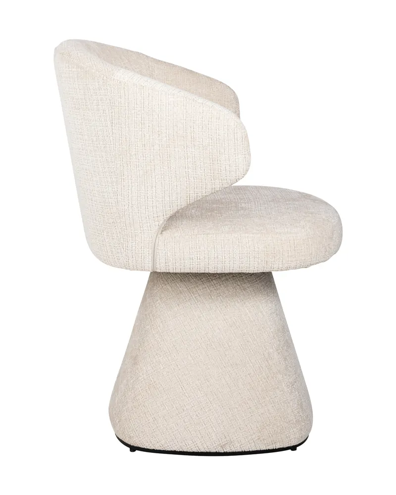Esszimmerstuhl Gatsbi, Niagara beige, feuerhemmend von Richmond Interiors, Produktansicht 4