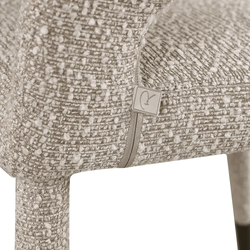 Esszimmerstuhl Gia, Natural chunky von Richmond Interiors, Produktansicht 6