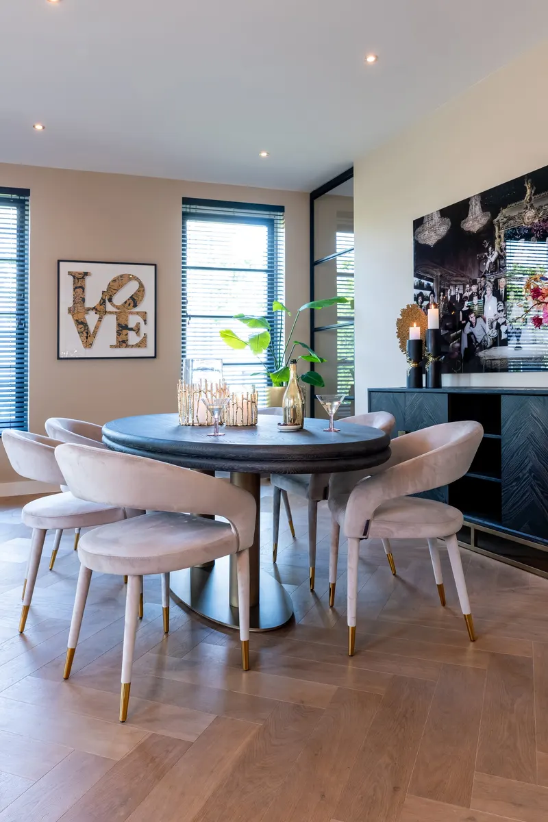 Esszimmerstuhl Gia, Natural chunky von Richmond Interiors, Wohnbeispiel 9, im Wohnraum