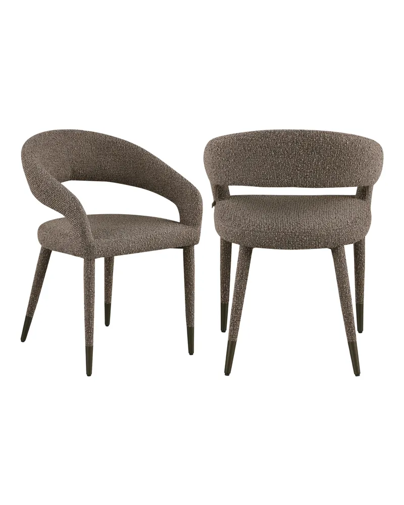 Esszimmerstuhl Gia, Brown chunky von Richmond Interiors, Produktansicht 2
