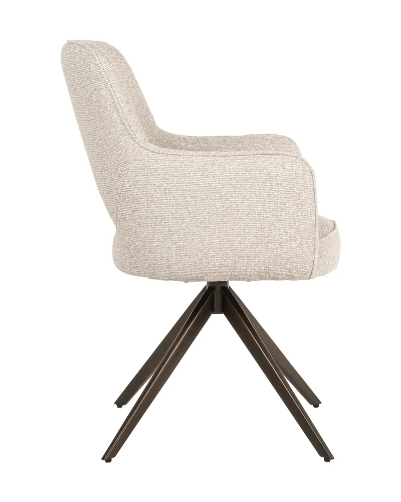 Esszimmerstuhl Ginerva, Biscotti, drehbar von Richmond Interiors, Produktansicht 4