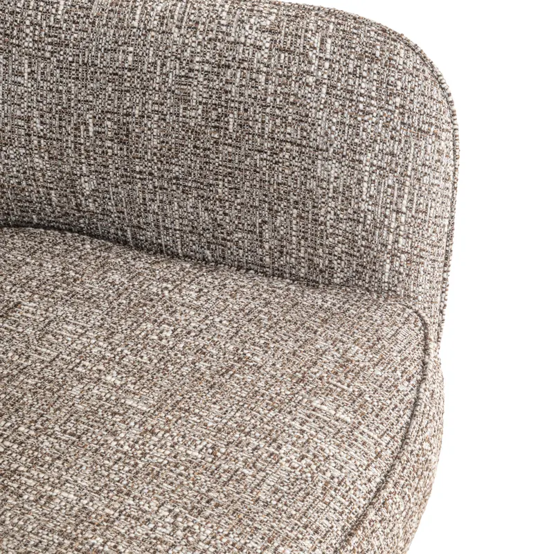 Esszimmerstuhl Ginerva, Earth tweed, drehbar von Richmond Interiors, Produktansicht 7