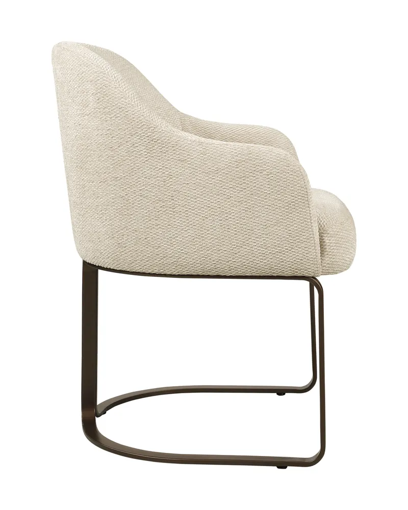 Esszimmerstuhl Hadley, Natural boldweave, feuerhemmend von Richmond Interiors, Produktansicht 4