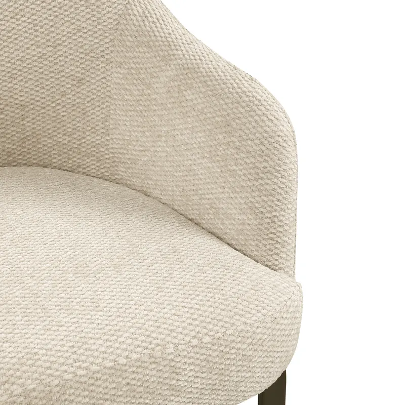 Esszimmerstuhl Hadley, Natural boldweave, feuerhemmend von Richmond Interiors, Produktansicht 6