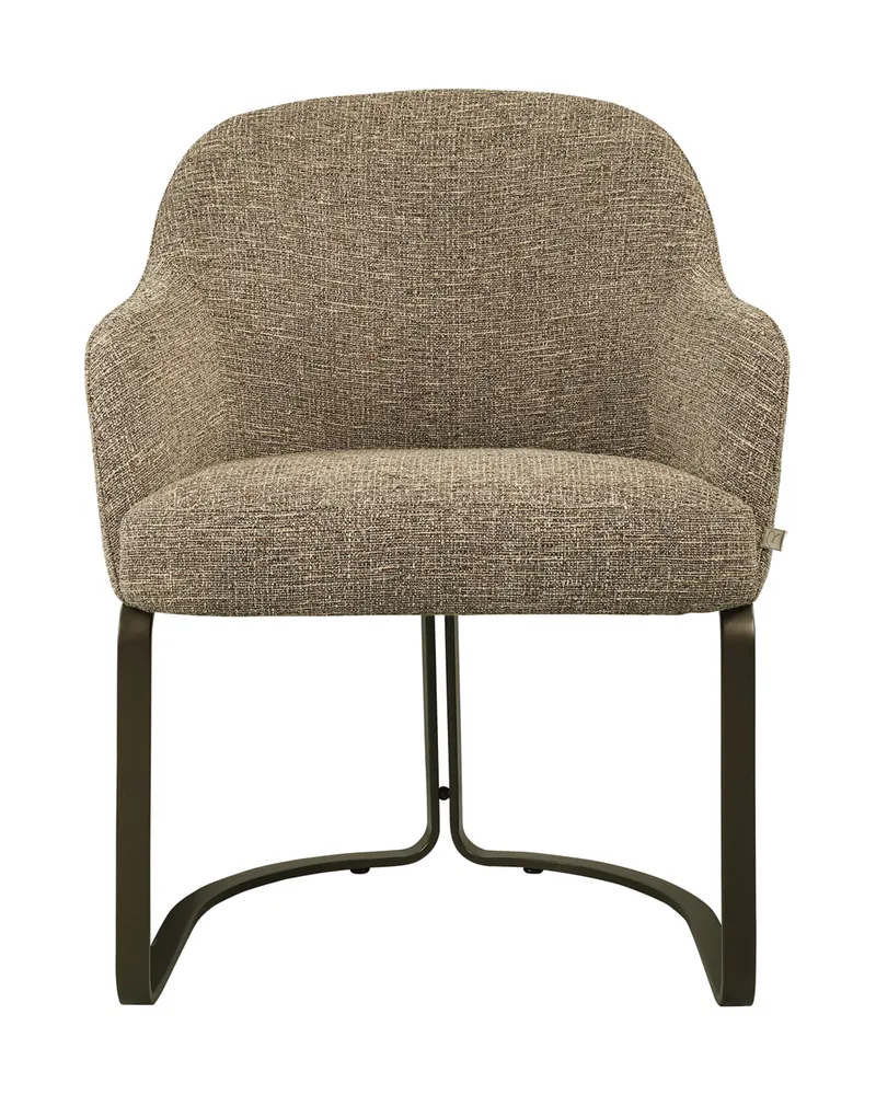 Esszimmerstuhl Hadley, Brown tweed, feuerhemmend von Richmond Interiors