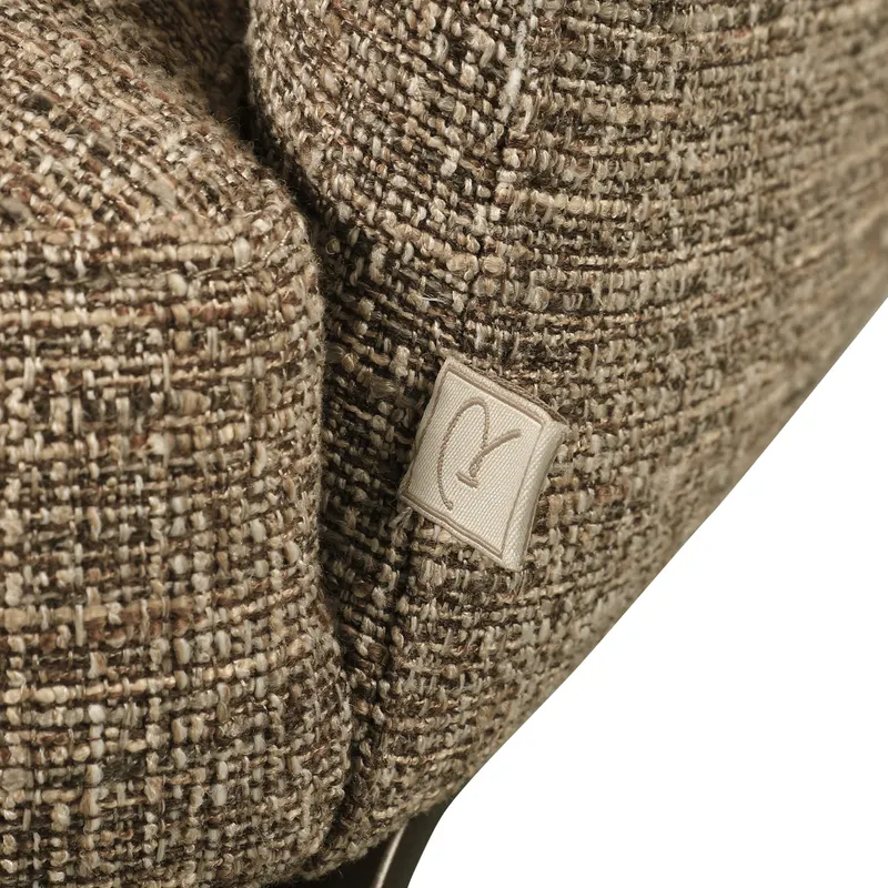 Esszimmerstuhl Hadley, Brown tweed, feuerhemmend von Richmond Interiors, Produktansicht 6