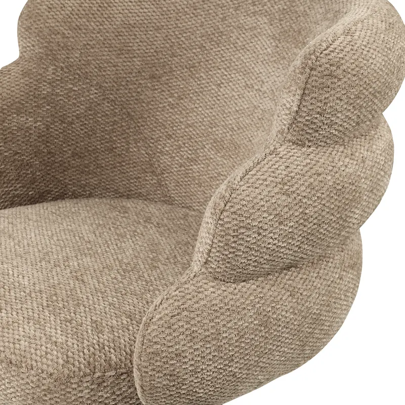 Esszimmerstuhl Kayla, Mocca boldweave, drehbar von Richmond Interiors, Produktansicht 6